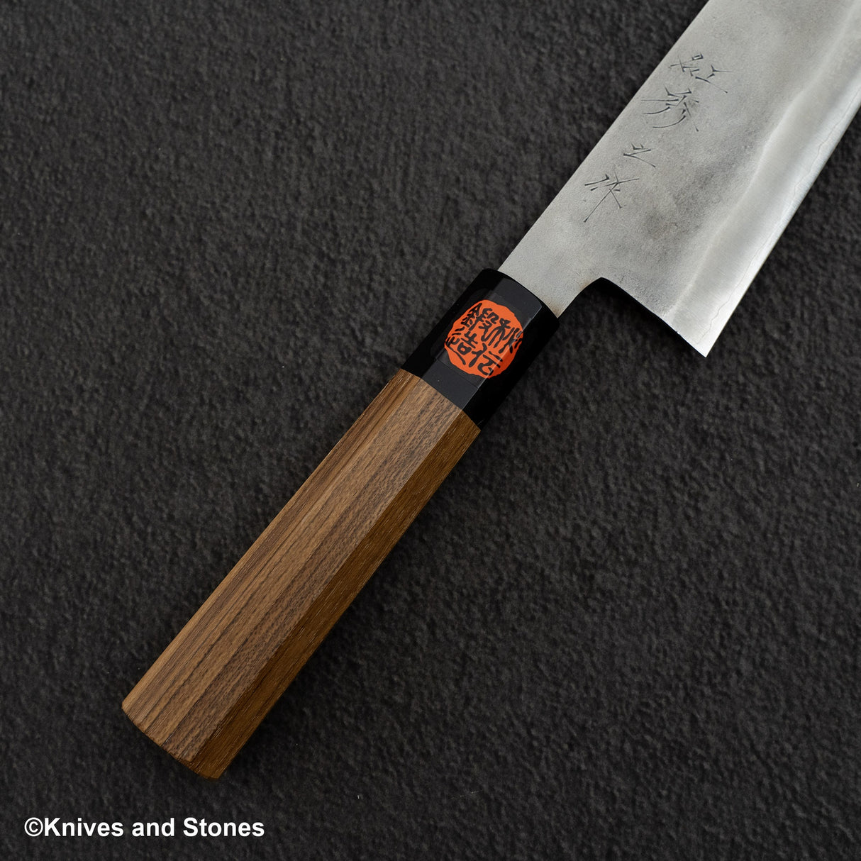 Tanaka Ginsan Nashiji Gyuto 240 Teak Handle