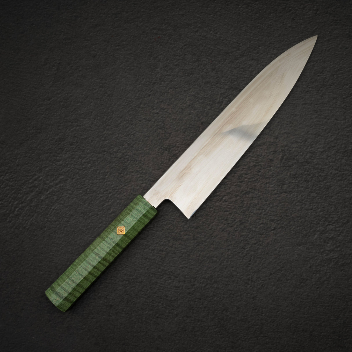 Shoichi Hashimoto (橋本庄市) White 1 Honyaki Gyuto 240mm Green