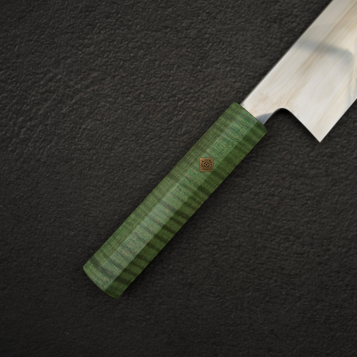 Shoichi Hashimoto (橋本庄市) White 1 Honyaki Gyuto 240mm Green