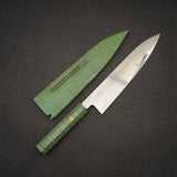 Shoichi Hashimoto (橋本庄市) White 1 Honyaki Gyuto 240mm Green