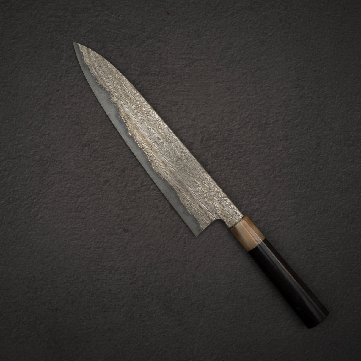 Shoichi Hashimoto (橋本庄市·早瀬) Hayase Blue / White Coreless Gyuto 240mm