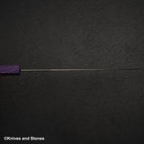 Shoichi Hashimoto (橋本庄市) White 1 Honyaki Gyuto 240mm Purple