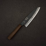 Hatsukokoro Aosagi Blue 2 Kurouchi Santoku 180mm Black Chacate