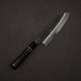 Hatsukokoro Itadaki Blue2 & White2 Dual Core Damasccus Tsushime Santoku 170 mm