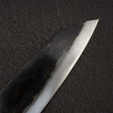 Hatsukokoro Kurogane Blue 2 Kurouchi Gyuto 210mm Black Chacate