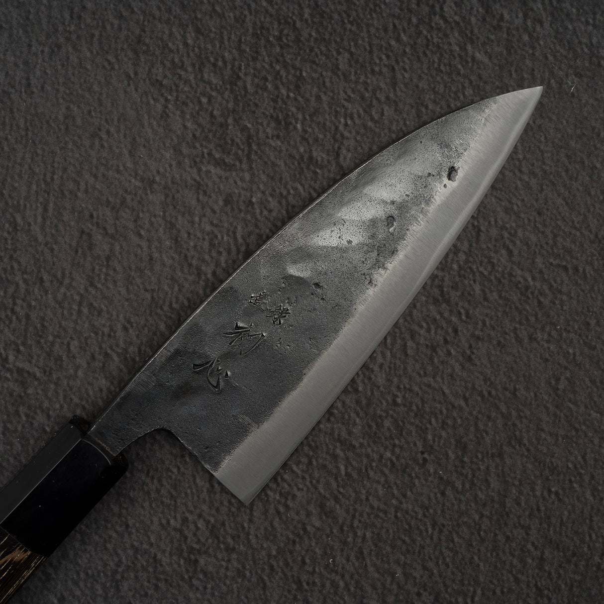 Hatsukokoro Kurokaze White 2 Kurouchi Deba 150mm Double Bevel