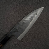 Hatsukokoro Kurokaze White 2 Kurouchi Deba 150mm Double Bevel