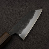 Hatsukokoro Kurogane Blue 2 Kurouchi Ko-Bunka 80mm Black Chacate