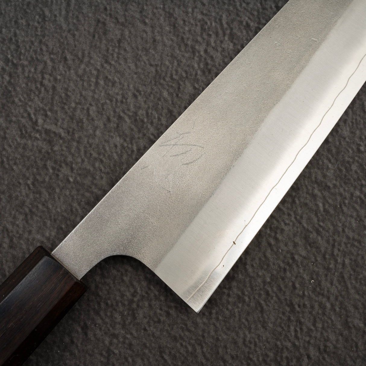 Hatsukokoro x Yoshikane SKD Nashiji K-tip Gyuto 210mm Ebony Handle