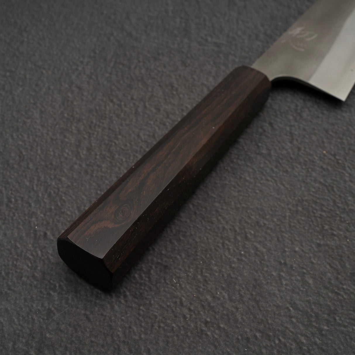 Hatsukokoro x Yoshikane SKD Nashiji K-tip Gyuto 210mm Ebony Handle