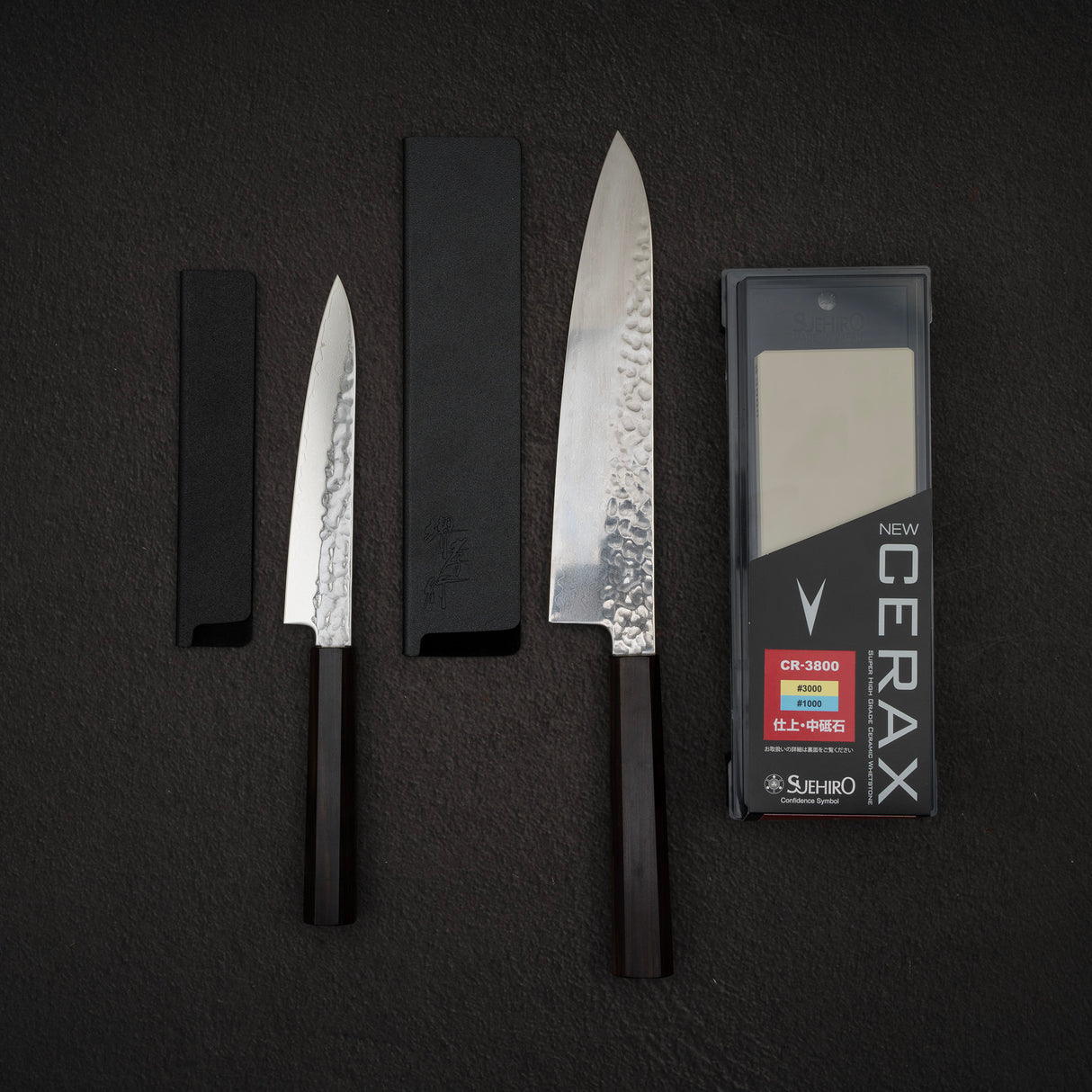 Hatsukokoro VG10 Hayabusa Gyuto & Petty Set