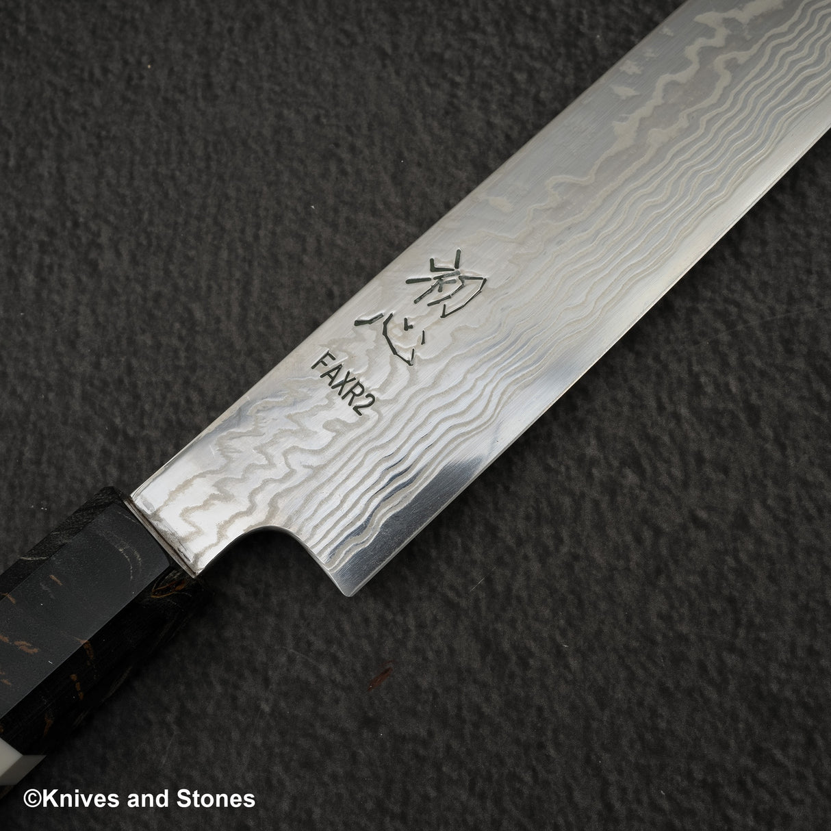 Hatsukokoro FAXR2 Damascus K-tip Sujihiki 240mm