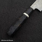 Hatsukokoro FAXR2 Damascus Santoku 180mm Brich