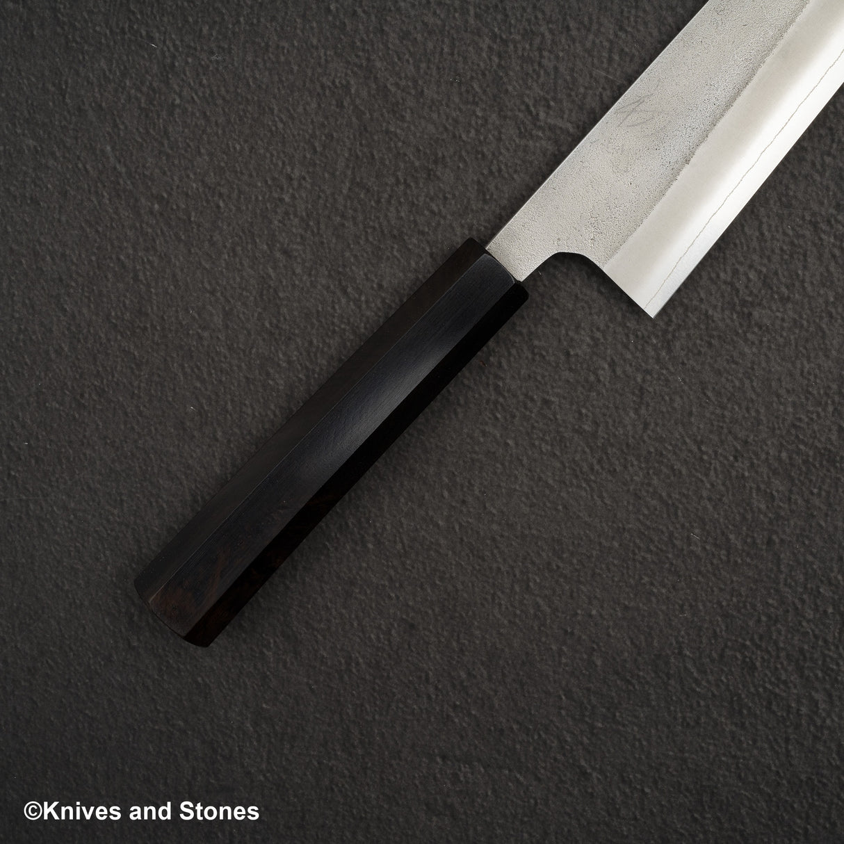 Hatsukokoro x Yoshikane SKD Nashiji Gyuto 240mm Ebony Handle