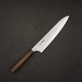 Hatuskokoro Hayabusa Aogami Super Migaki Gyuto 210mm Black Chacate