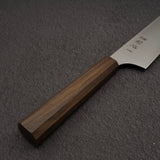 Hatuskokoro Hayabusa Aogami Super Migaki Gyuto 210mm Black Chacate