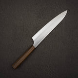 Hatuskokoro Hayabusa Aogami Super Migaki Gyuto 210mm Black Chacate