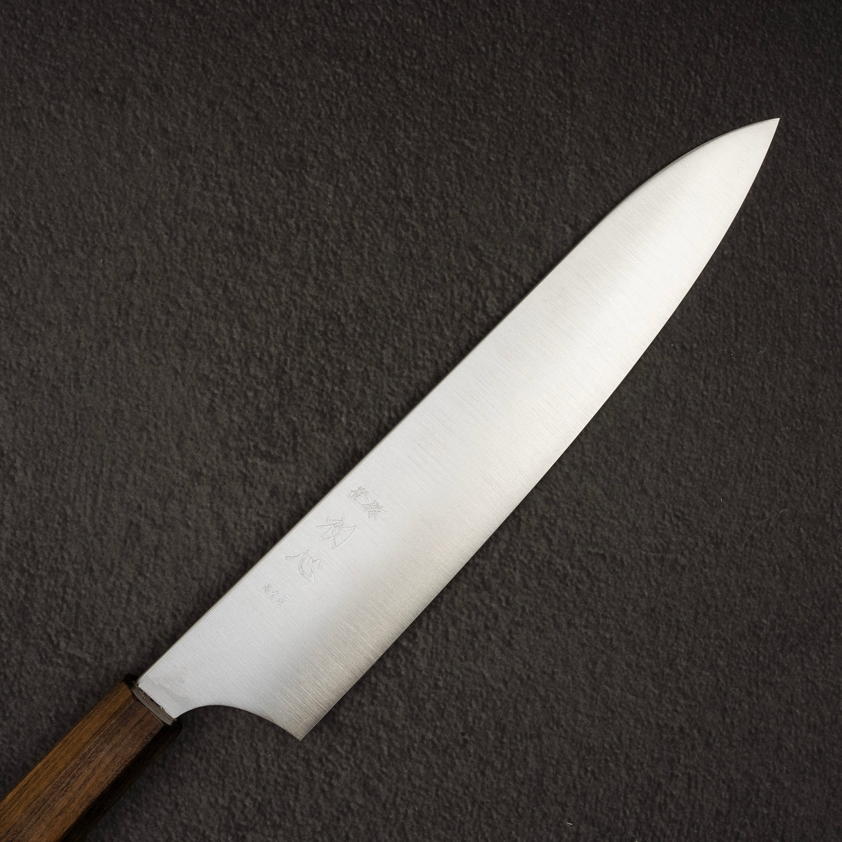 Hatuskokoro Hayabusa Aogami Super Migaki Gyuto 240mm Black Chacate