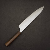 Hatuskokoro Hayabusa Aogami Super Migaki Gyuto 240mm Black Chacate