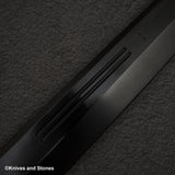 Yoshikazu Ikeda Blue 1 Mizu-Honyaki Sakimaru Takobiki 330mm Magnetic Ebony Saya