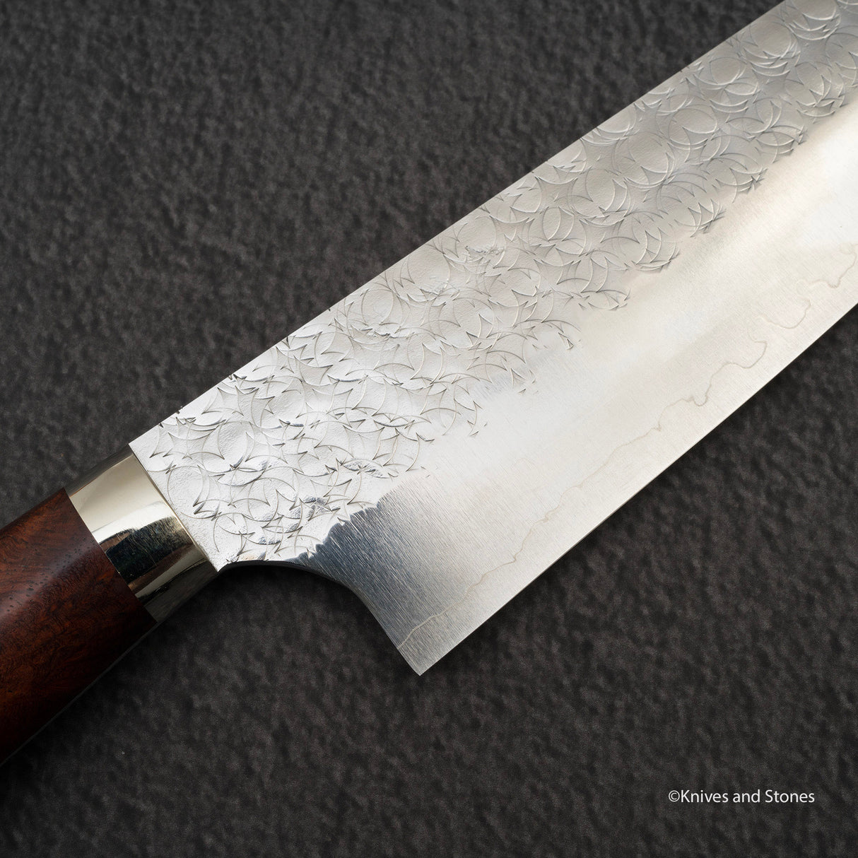 Yoshimi Kato SG2 Minamo Ktip Gyuto 210mm Amboyna Burl Western SP