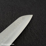 Masutani Sairyu VG10 Damascus Santoku 170mm Western Handle