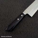 Masutani Sairyu VG10 Damascus Santoku 170mm Western Handle