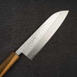 Masutani VG1 Tsuchime Santoku 170mm Black Chacate Handle