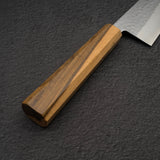 Masutani VG1 Tsuchime Santoku 170mm Black Chacate Handle