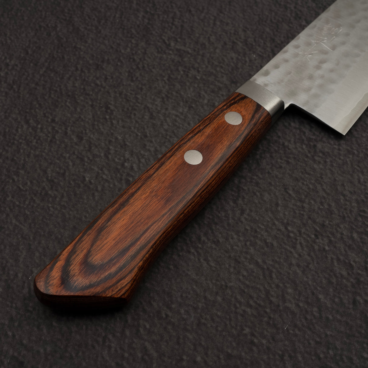 Masutani VG1 Tsuchime Santoku 170mm Western Handle