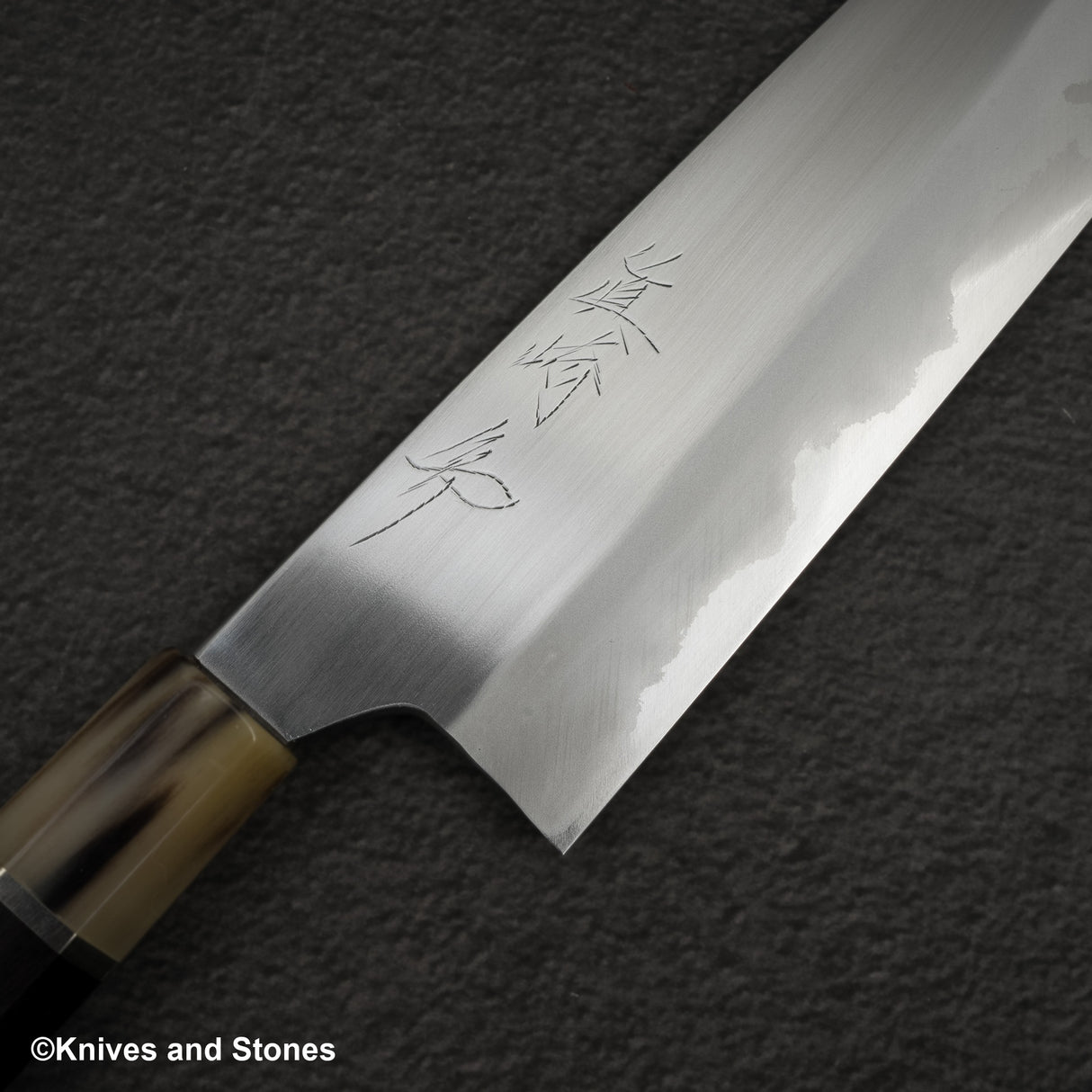 BFCM2024 Mazaki Blue 2 Hon-Sanmai Gyuto 240mm Double Spacer Ver2024