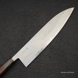 Miyazaki Kajiya x Hatsukokoro Damascus Ginsan 240mm Gyuto Snakewood Handle