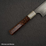 Nigara White 1 Mizu-Honyaki 240mm Samuri Sword Hamon Gyuto Snakewood Handle