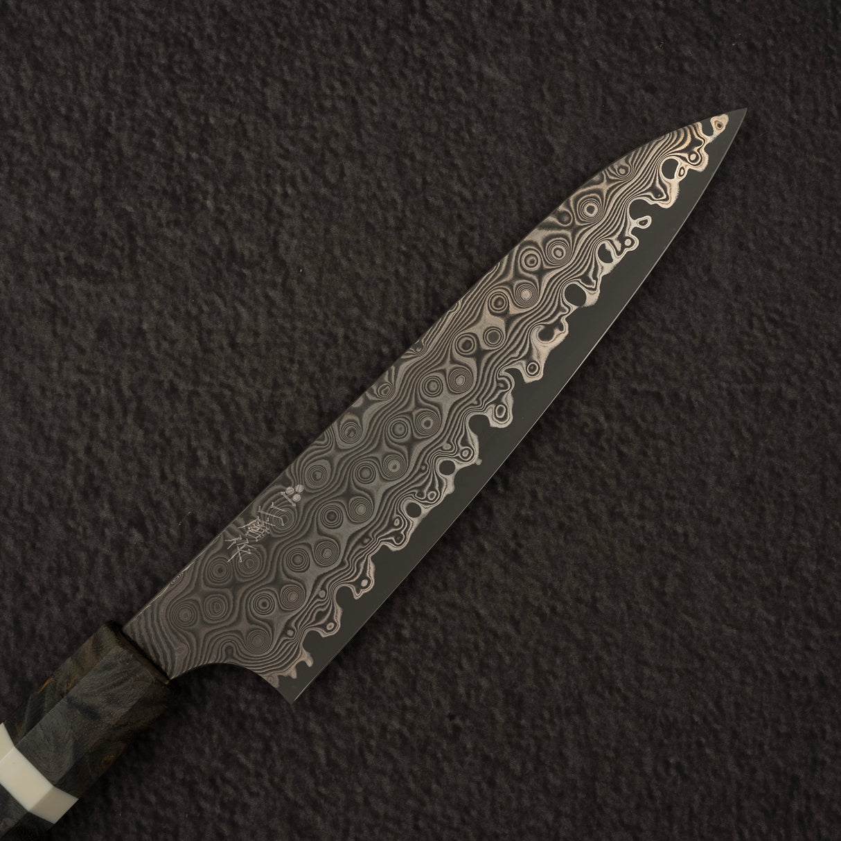 Nigara Anmon SG2 DamascusPetty 150mm Birch Handle