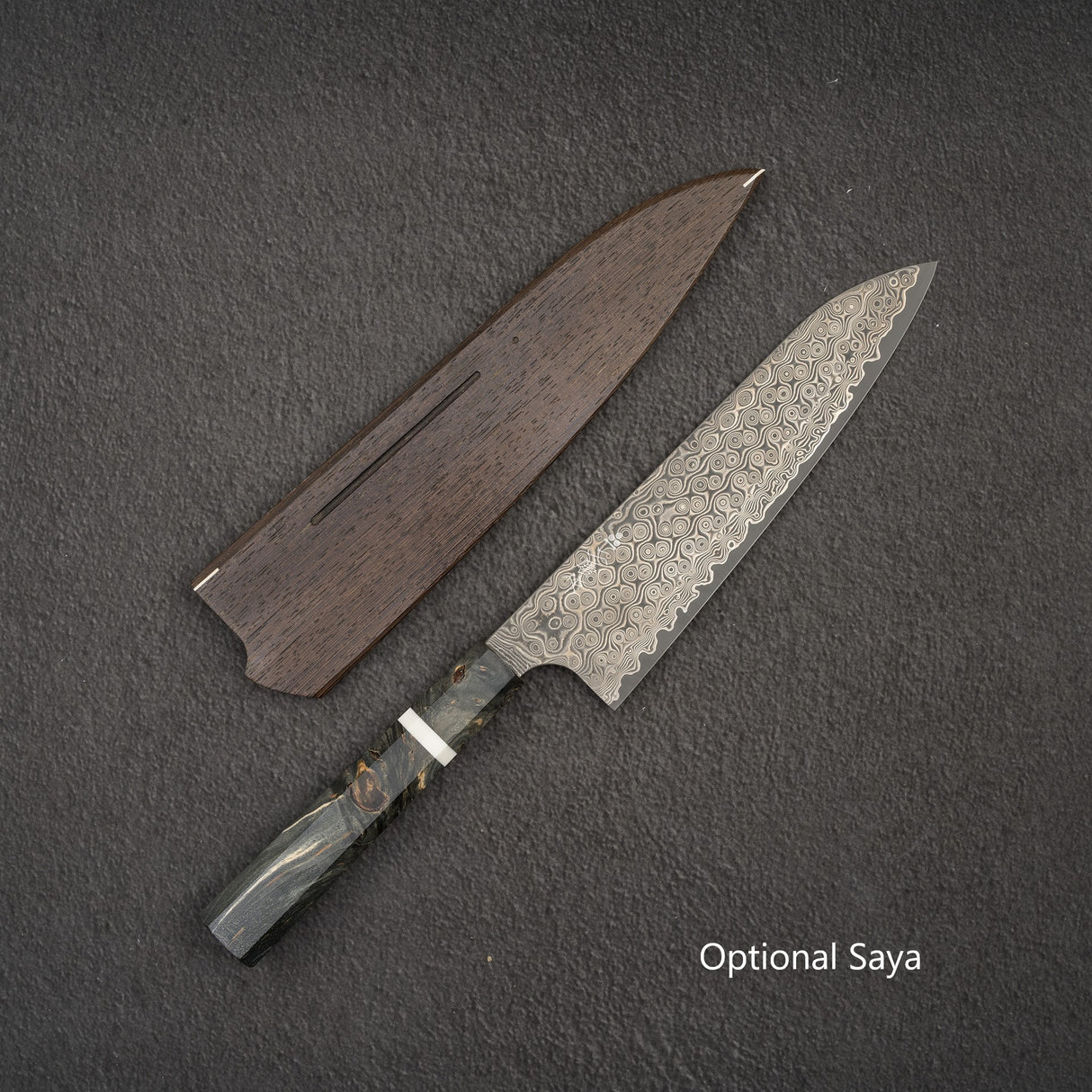 Nigara Anmon (暗紋) SG2 Damascus Gyuto 210mm