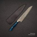 Nigara Anmon (暗紋) SG2 Raindrop Damascus Gyuto 210mm G10 Western Handle SP1