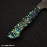 Nigara Anmon (暗紋) SG2 Raindrop Damascus Gyuto 240mm Mother-of-Pearl Inlay Handle