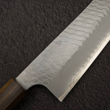 Nigara SG2 Tsuchime Matt Migaki Bunka 180mm Black Chacate