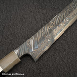 Nigara Special Corless Damascus Sakimaru Takobiki Blue 2 Core 270mm