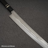 Nigara White 1 Mizu-Honyaki Mt Fuji Hamon Yanagiba 300mm