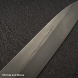 Nigara White 1 Mizu-Honyaki Mt Fuji Hamon Yanagiba 330mm