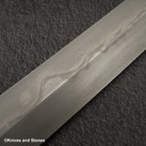 Nigara White 1 Mizu-Honyaki Mt Fuji Hamon Yanagiba 330mm