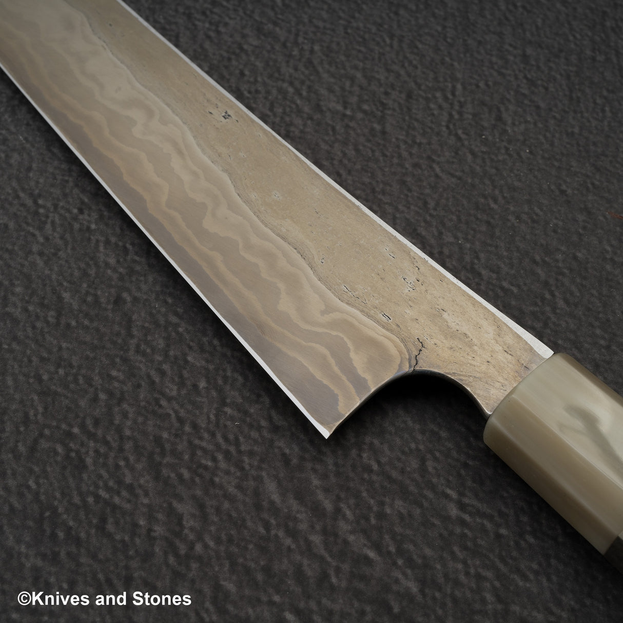 Nigara Special Wrought Iron Coreless Sakimaru Takobiki 330mm