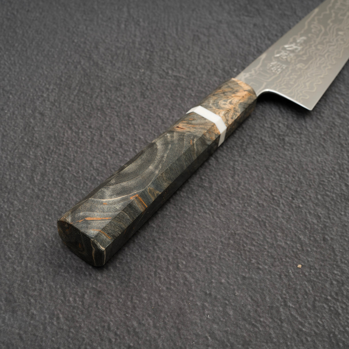 Sukenari ZDP-189 Damascus Gyuto 210mm Birch Burl Handle