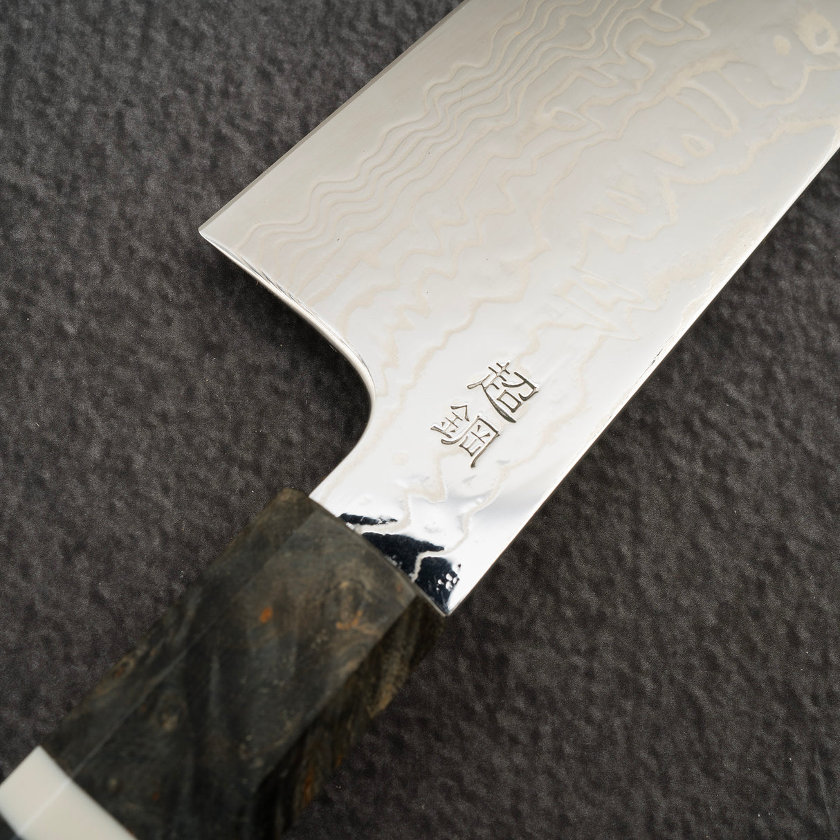 Sukenari ZDP-189 Damascus Gyuto 210mm Birch Burl Handle