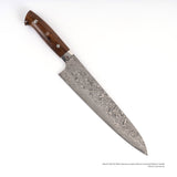 Takeshi Saji SG2 Black Damascus Gyuto 240mm Ironwood Western Handle