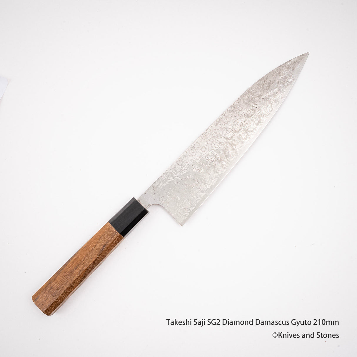 Takeshi Saji SG2 Diamond Damascus Gyuto 210mm