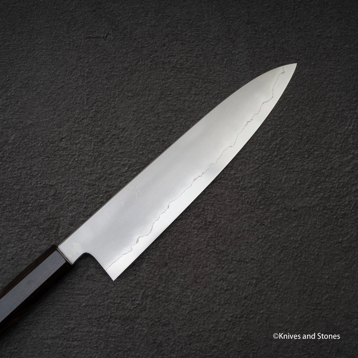 Tetsujin Ginsan Kasumi Gyuto 240mm Ebony Handle