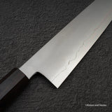 Tetsujin Ginsan Kasumi Gyuto 240mm Ebony Handle