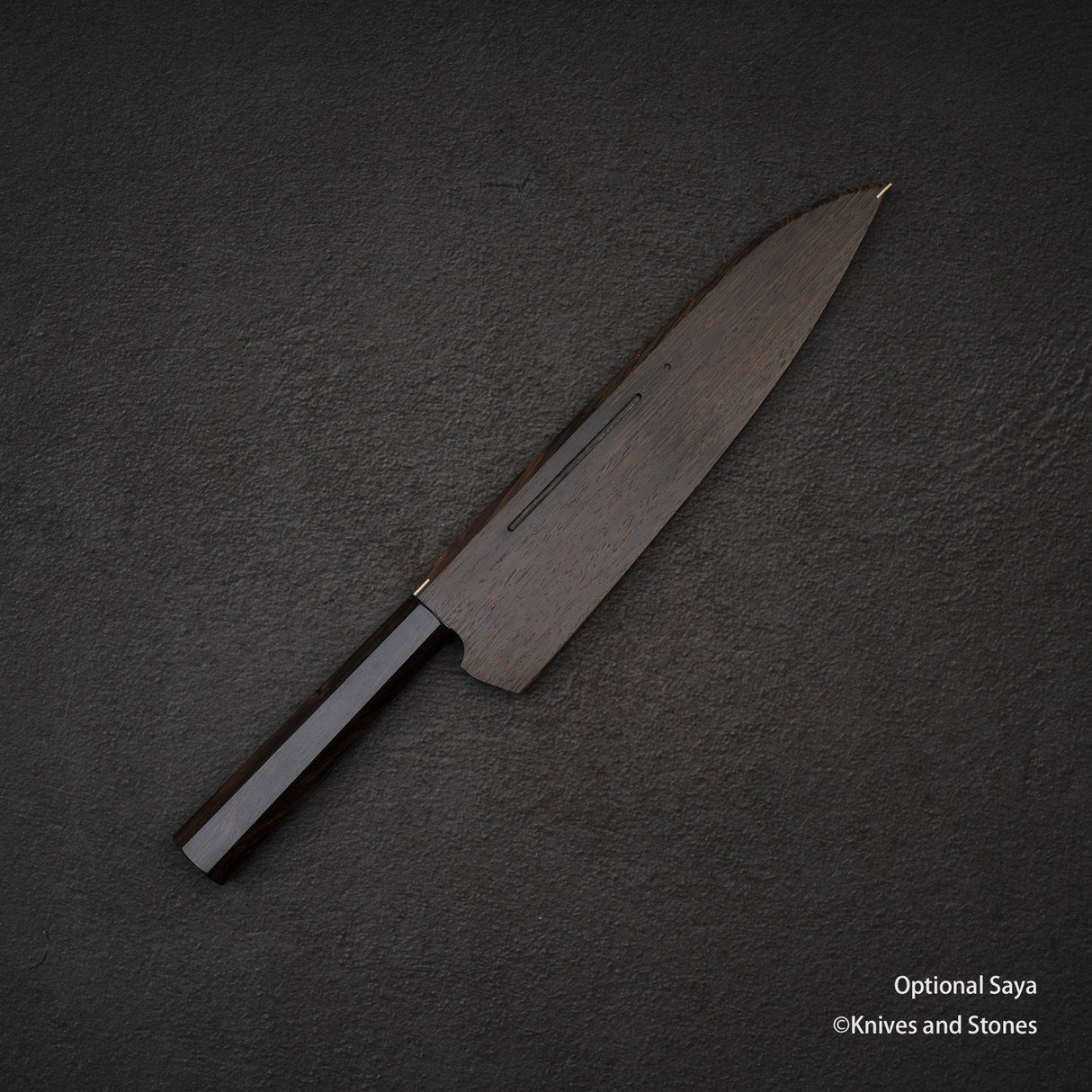 Tetsujin Ginsan Kasumi Gyuto 240mm Ebony Handle